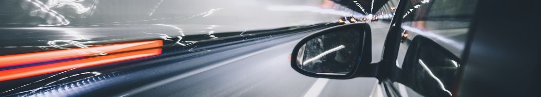 car in tunnel